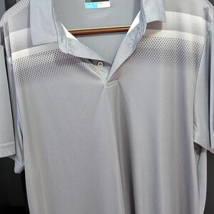 PGA Tour Gray Polo Shirt for a Classic Look